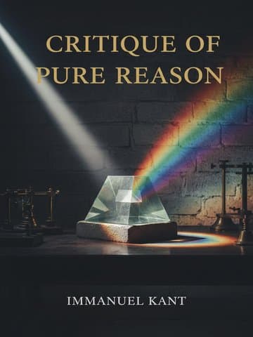 Critique of Pure Reason cover